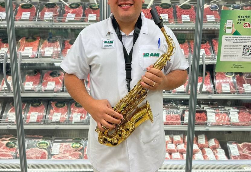 Dom divino: Cristiano faz do sax o seu elo com Deus
