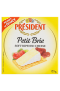 Queijo Brie President 125g Petit
