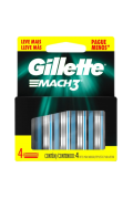 Carga Gillette Mach C/4