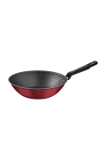 Frigideira Wok Tramontina Loreto 2,2l Vermelho 24 Cm