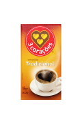 Cafe 3 Coracoes 500g Vacuo Tradicional