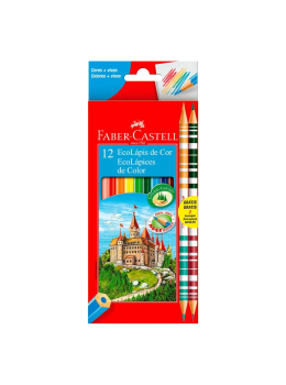 Ecolapis Cor F.Castell 10 + 2 Bicolor 120112/2b