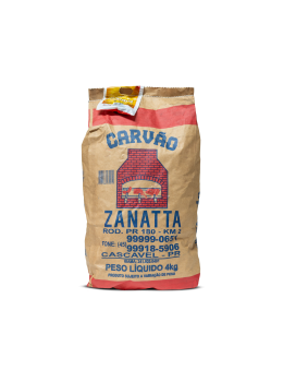 Carvao Zanatta 4kg