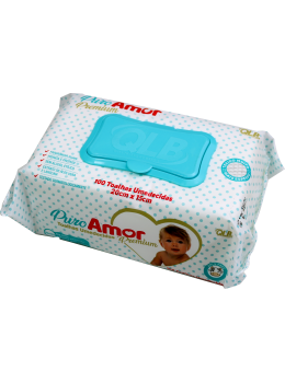 Toalha Umed Puro Amor C/100 Gram 45