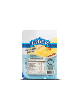 Queijo Mussarela Lider 400g Fatiada