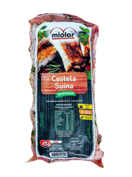 Costela Suina Ripa Miolar Temperada Kg S/Pele Resfriada