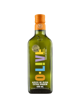Azeite Oliva O-Live 450ml Vidro Extra Virgem