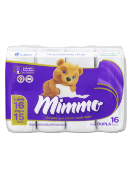 Papel Hig Mimmo 30m C/16 Dupla Lv16 Pg15