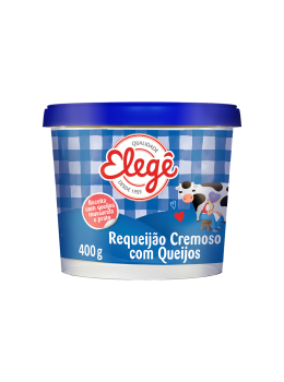 Requeijao Cremoso Elege 400g Tradicional