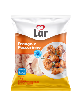 Frango Passarinho Lar 1kg Pct/Cong Iqf