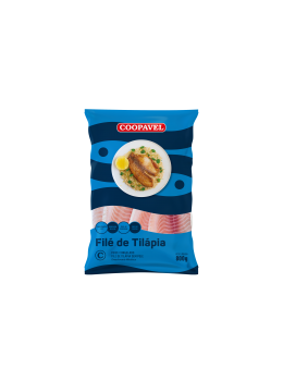 File Tilapia Coopavel 800g Pacote