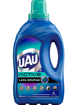 Lava Roupas Liq Uau 3l Active