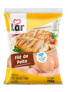 File Peito Frango Lar 700g Pct/Cong Iqf