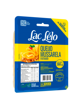 Queijo Mussarela Lac Lelo 300g Fatiada