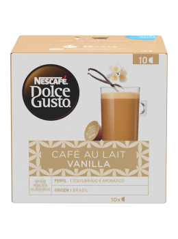 Capsula Dolce Gusto Cx C/10 110g Au Lait Baunilha