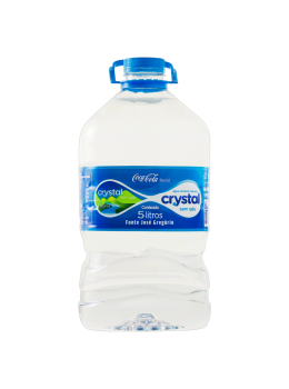 Agua Miner Crystal 5l Sem Gas