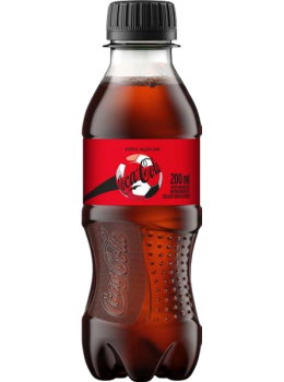 Refrig Coca-Cola 200ml Pet Sem Acucar
