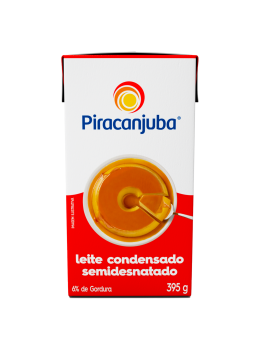 Leite Cond. Piracanjuba 395g Tp Semidesnatado