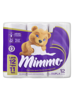 Papel Hig Mimmo 30m C/12 Dupla Lv12 Pg11
