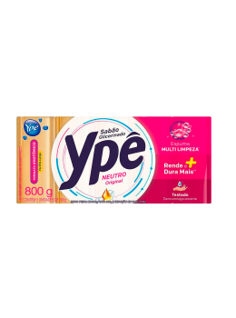 Sabao Barra Ype C/5 800g Neutro Glicerina